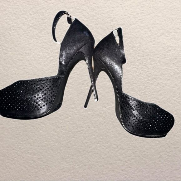🖤 Steve madden rhinestone platforms size 9 - Picture 6 of 9